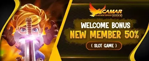 Bonus New Member Selamat Datang 50% promotion